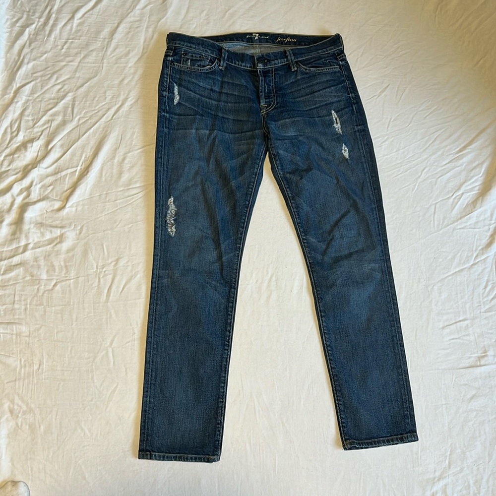 7 for all mankind Josefina Skinny ankle Jean size 29